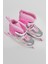Orjinal Işıklı 2 + 1 Tekerlek Ayarlanabilir Pembe Kız Çocuk Pateni Girl Pink Skates 4
