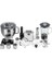 Sm 1511BML LED Ekranlı Kıyma Çekme Aparatlı Blender Stand Mikser Mutfak Şefi 4