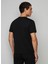Bisiklet Yaka Siyah Erkek T-Shirt HM500713 3
