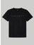 Bisiklet Yaka Siyah Erkek T-Shirt HM500713 5