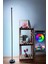 Siyah Telefon Kontrollü Rgb Köşe LED Lambader / Yuvarlak Taban 1