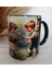 Küçük Romantik Vintage Baskı Büyük Boy Kupa 1