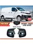 Opel Vivaro 2021 Sonrası Uyumlu Batman Yarasa Ayna Kapağı Piano Black Abs Plastik Sağ Sol Takım 1