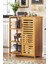 Bambu Masif 3 Raflı Tek Kapaklı Çok Amaçlı Düzenleyici organizer dolap DB-0005 1