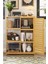Bambu Masif 3 Raflı Tek Kapaklı Çok Amaçlı Düzenleyici organizer dolap DB-0005 4