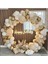 Gold Krom Beyaz ve Deniz Kumu Balon Set (10 Krom Gold 25 Beyaz 25 Deniz Kumu 10 Ar 5 Inç 3 Renk Balon) 1