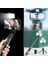 Sanec Kendiliğinden Işıklı Masaüstü Tripod Olabilen Telefon Tutuculu Kablosuz Kumandalı Selfie Çubuğu 3