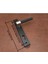 Punch Mat Siyah Inox Lüx Aynalı Çelik Kapı Kolu Sol Basar Tek Yön 2