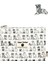 Cesur Patiler Köpek Desenli Makyaj Çantası Portföy & Clutch Çanta 24CMX19CM 1