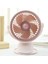 Taşınabilir Mini USB Şarjlı Fan Kıskaçlı Masa Kenarına 3 Kademeli Hız Ayarı Şarj Edilebilir Mini Vantilatör Soğutucu 14CM Mini Fan YS2285 3