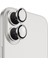 iPhone 16 Plus Uyumlu LG-003 Safir Kamera Lens Koruyucu Gümüş 1
