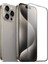 iPhone 16 Pro Max Uyumlu GT-010 Anti-Reflective Ultra Ince Temperli Cam Ekran Koruyucu Siyah 1