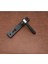 Punch Mat Siyah Inox Lüx Zamak Aynalı Çelik Kapı Kolu 1 Takım 3