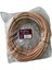 Gerçek Deri Yuvarlak Deri Sırım 20 Metre Naturel 5 Mm 4