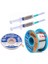 Dörtlü Set Flux,lehim Emme Tel 3,0mm ve Lehim Teli Soldering 63SN/37PB Flux %1-3 40GR 03MM 1