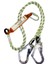 Lanyard Halatlı Çift Bacaklı 1,5mt Halat Uzunluğunda Şok Emici Lanyard 1