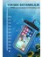 Siyah 1. Kalite Tüm Telefonlara Uyumlu Yağmur Su Geçirmez Waterproof Deniz Havuz Altı Telefon Kılıf 4