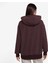 Sportswear Plush Pullover Womens Hoodiye Sweatshirt Kadın Bordo Tüylü Kapüşonlu Sweatshirt DQ6840 3