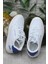 242 2058 Beyaz Mavi Rahat Orijinal Ürün Sneaker Erkek Ayakkabı 5