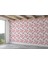 Pembe Kuşburnu Çiçeği Desenli Kız Çocuğu Odası Duvar Kağıdı-5596 2