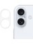 Apple iPhone 16 Plus Kamera Lens Koruma Camı Şeffaf 1