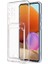 Samsung Galaxy A53 5g Kılıf Kartlıklı Şeffaf Setra Clear Esnek Silikon Kapak 1