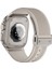 Watch 44MM Metal Başık ve Tokalı Kanal Çizgi Detaylı Spor Silikon Kordon KRD113 1