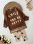 Smile And Be Baskılı Unisex takım - Kahve 1