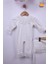 Babyhola %100 Pamuk Kız Bebek Şapkalı Eldivenli Güpürlü Bayramlık Şık Tulum 3658 2