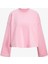 Jxelizabeth Loose Kadın Pembe Sweatshirt 12263614-MOONLITE Mauve 3