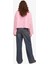 Jxelizabeth Loose Kadın Pembe Sweatshirt 12263614-MOONLITE Mauve 4