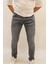 Panama 748-03 Grey Blue Erkek Likralı Dar Kesim Kot Pantolon Gri 2