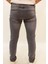 Panama 748-03 Grey Blue Erkek Likralı Dar Kesim Kot Pantolon Gri 4
