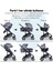 8'in1 Yeni Doğan Set Baby Home 945 Travel Sistem Bebek Arabası ve 600 Oyun Parkı Beşik Park Yatak 4