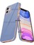 iPhone 11 Uyumlu Kılıf Kamera Korumalı Arkası Renkli Kenarları Parlak Dore Tasarım Kapak 1