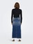 Onlayoe Hw Front Slit Kadın Denim Etek 2