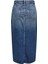 Onlayoe Hw Front Slit Kadın Denim Etek 4