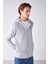 Gerry Erkek Fermuarlı Yan Cepli Kapüşonlu Kordonlu Grimelanj Sweatshirt 4