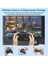 Gümüş-Bluetooth Pro Gamepad Nintendo Anahtarı Konsolu Için Kablosuz Gamepad Video Oyunu USB Joystick Denetleyici Kontrolü 6 Eksenli Kolu Ile (Yurt Dışından) 4