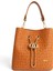 Monogram Baskılı 3 Bölmeli Kadın El & Omuz Çantası ve Cüzdan Kombini 24X23CM MDS20641002 3