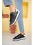 Kadın Günlük Spor Ayakkabı 4 Mevsim Rahat Esnek Sneaker Bağcıklı Günlük Kullanıma Uygun 2