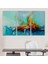 Çağdaş Sanat Soyut Yağlıboya Görünüm Dekoratif TABLO-3614 3