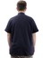 Büyük Beden Erkek Tişört Düğmeli Hakim Yaka T-Shirt U24339 Lacivert 4