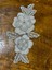 Nakış Işleme Kabartma Çiçekli Güpür Aplike Dikiş Giyim Aksesuarı 22X12 cm 3