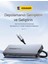 6'nın 1'i M.2 Nvme Ssd Fonksiyonlu CE/FC/ROHS Lisanslı Çoklayıcı Hub 10Gbps Type-C Pd 100W Type-C Usb3.2 Gen2 HDM 1.4 60Hz4K 6