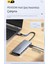6'nın 1'i M.2 Nvme Ssd Fonksiyonlu CE/FC/ROHS Lisanslı Çoklayıcı Hub 10Gbps Type-C Pd 100W Type-C Usb3.2 Gen2 HDM 1.4 60Hz4K 11