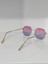 Ayel Glasses Geometrik Güneş Gözlüğümavi Pembe  Degrade 5