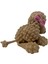 Amigurumi Kaniş Köpek Organik El Yapımı Bej Renkli Örgü Oyuncak 4