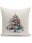 Yılbaşı Serisi Çift Tarafı Dijital Baskılı Kırlent Kılıfı (Christmas Noel Cushion Cover) 1