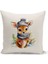Yılbaşı Serisi Çift Tarafı Dijital Baskılı Kırlent Kılıfı (Christmas Noel Cushion Cover) 1